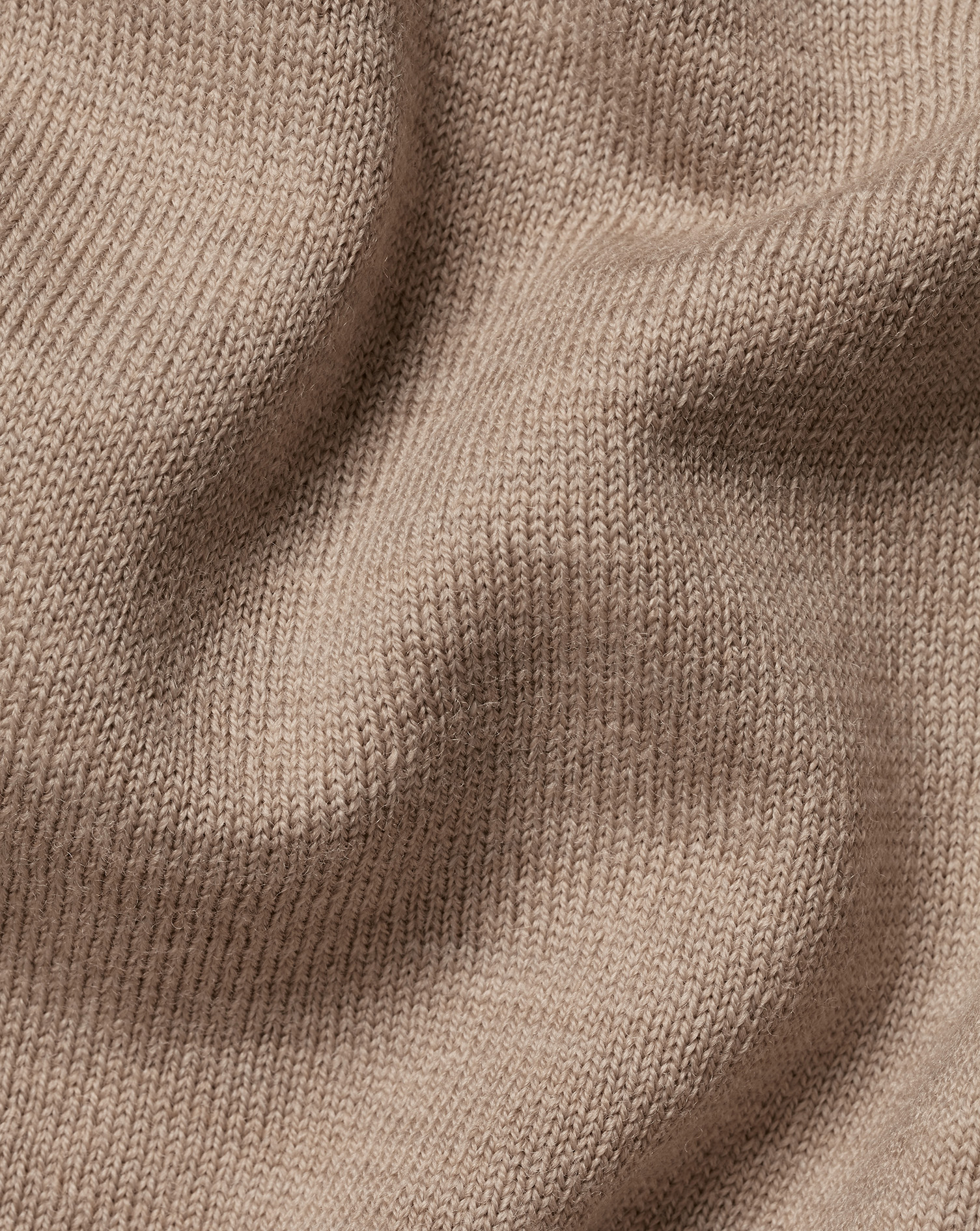 Merino V-Neck Jumper - Oatmeal