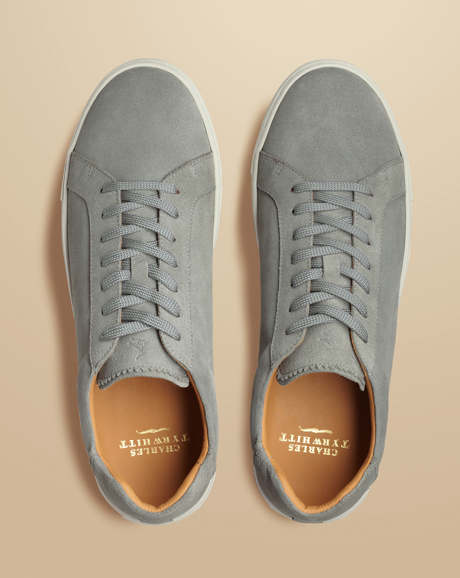 Suede Trainers - Grey