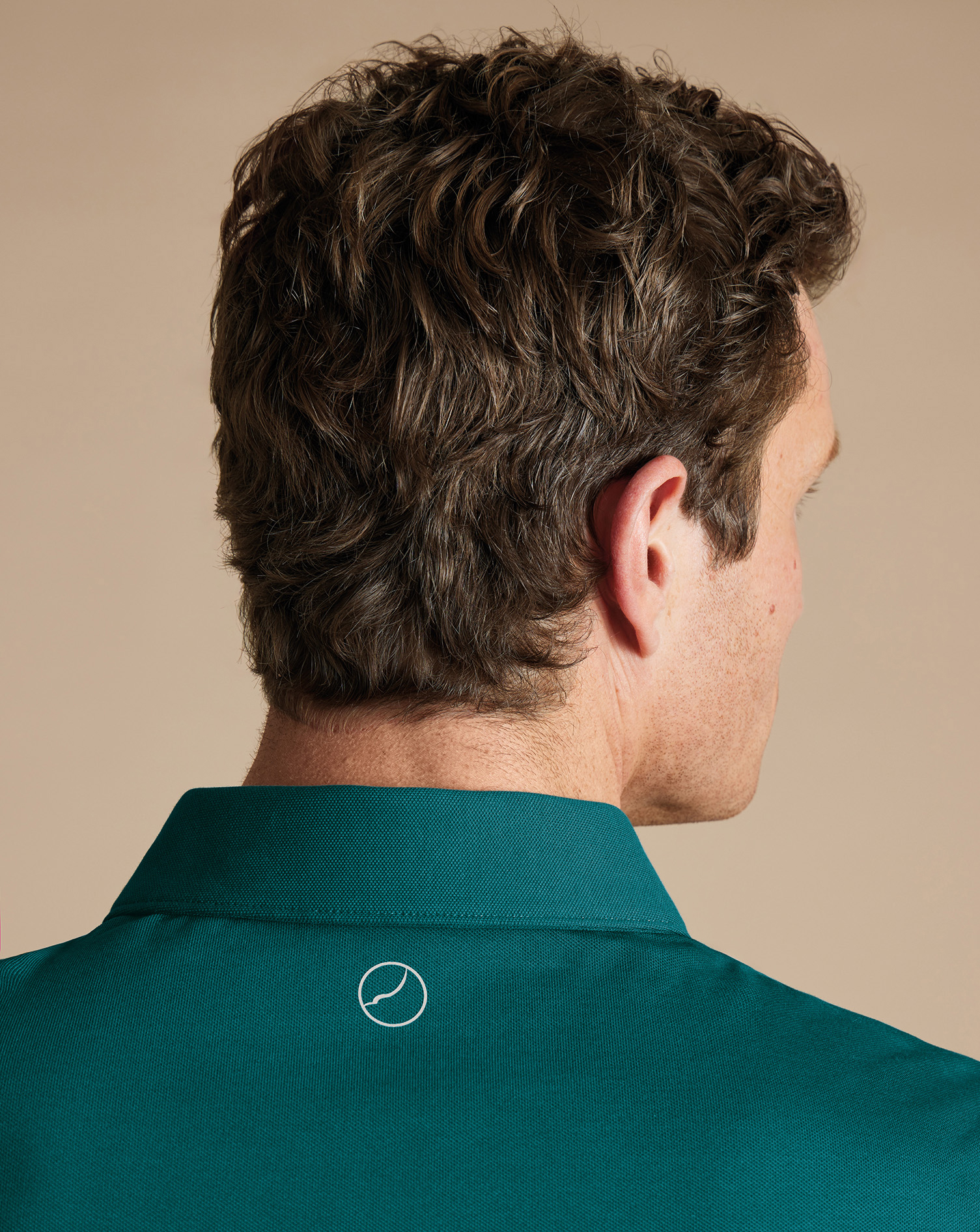 Performance Zip Neck Polo - Teal Green