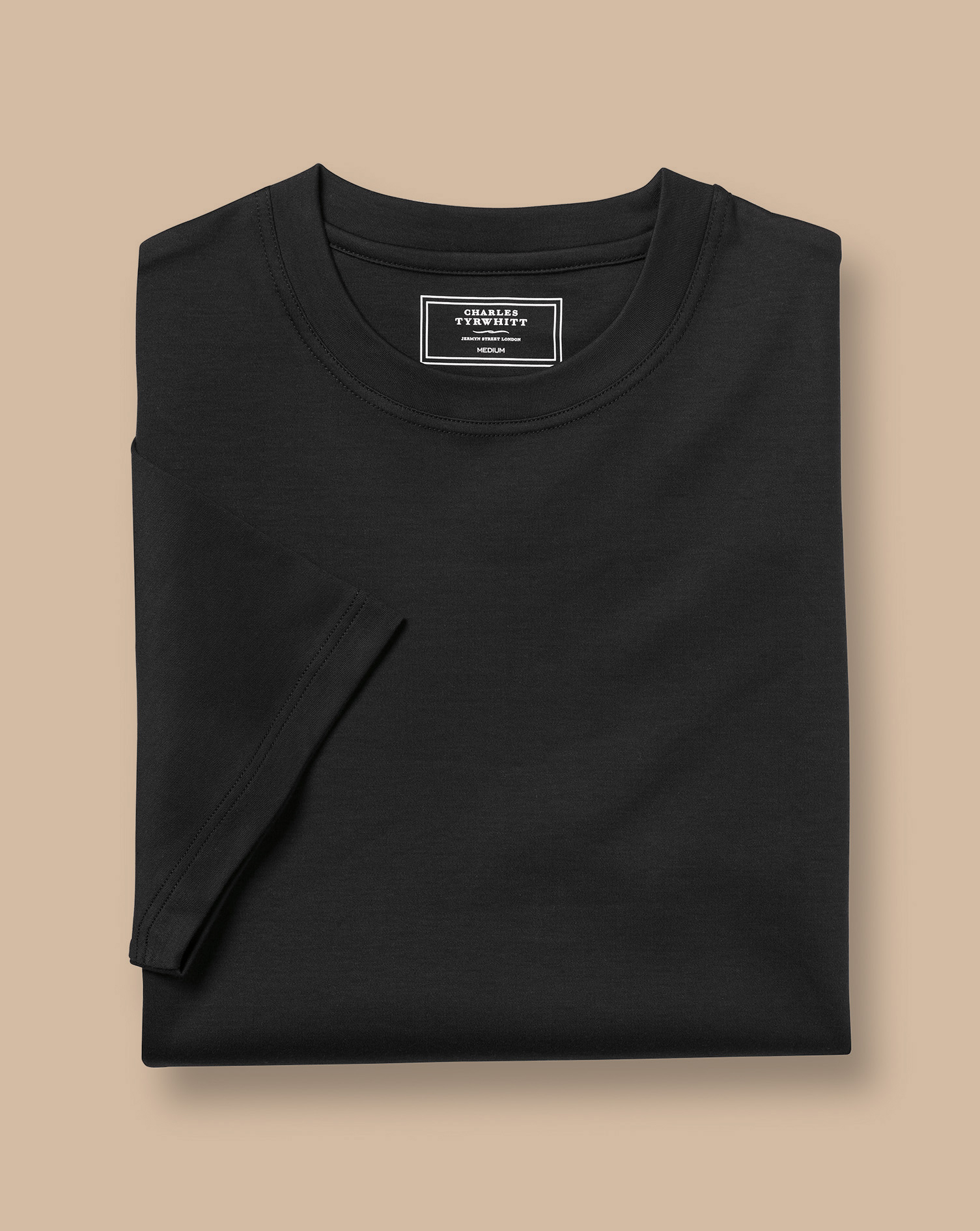 Cotton Tyrwhitt T-Shirt - Black