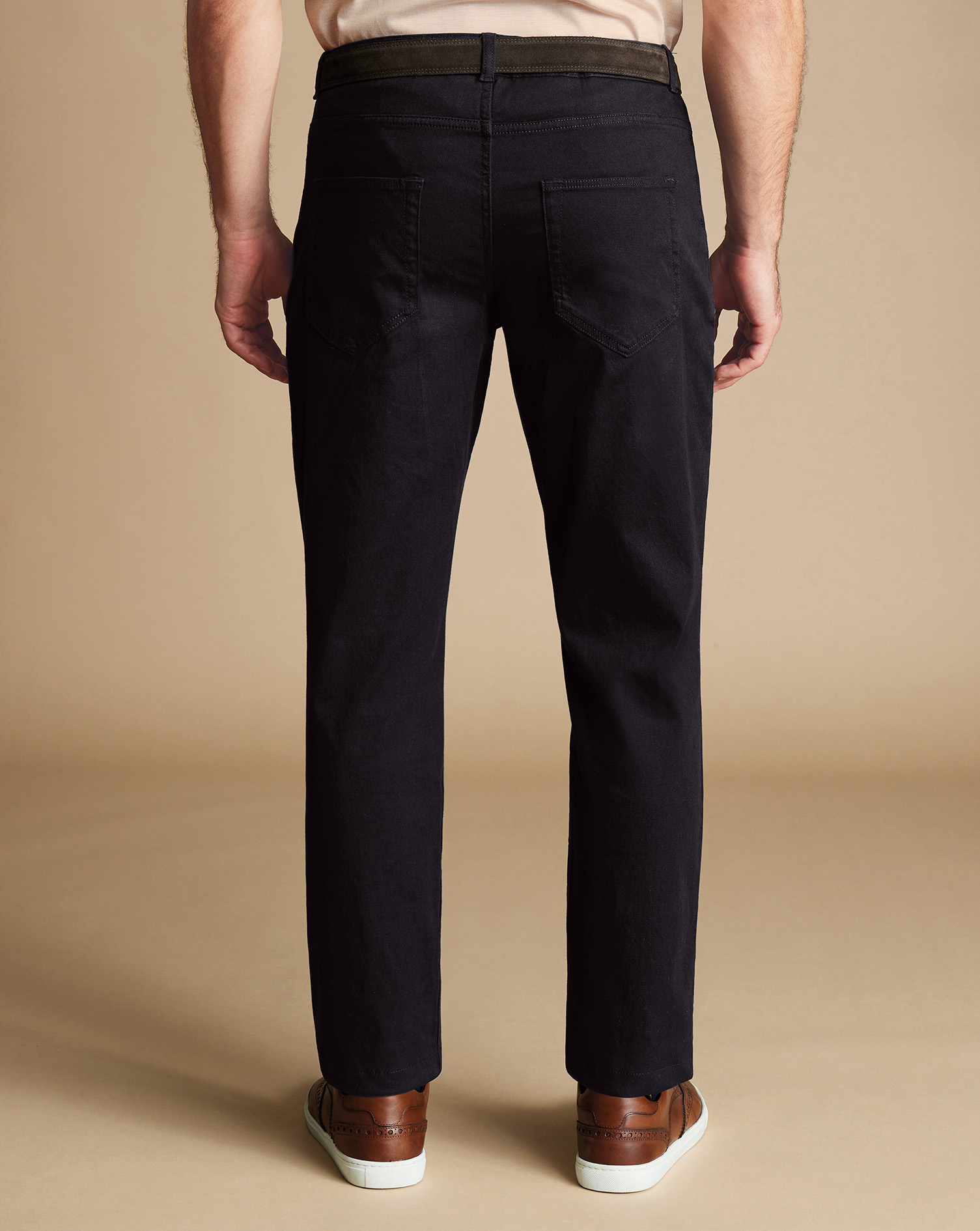 Twill 5 Pocket Jeans - Dark Navy