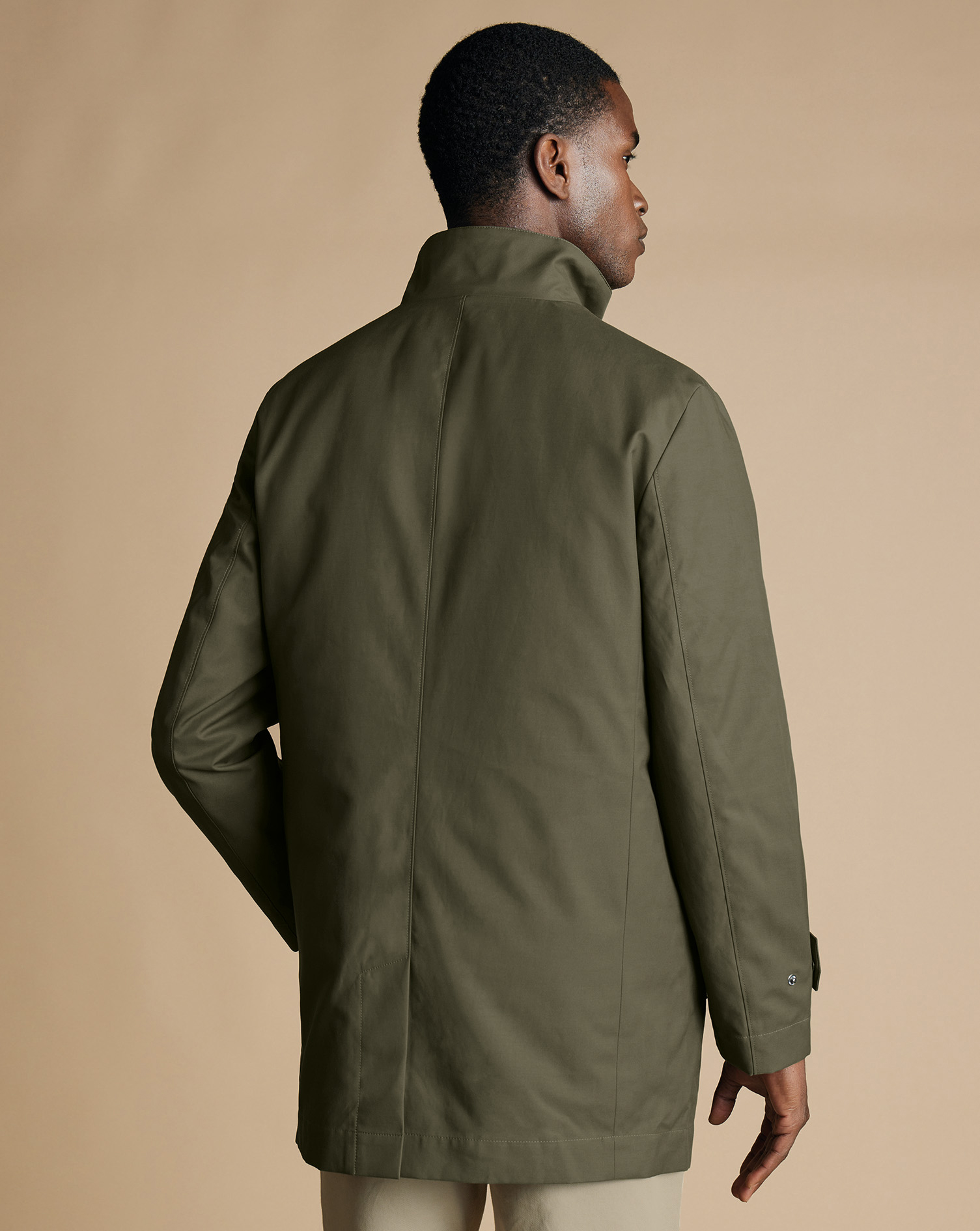 3-In-1 Rain Mac - Olive Green