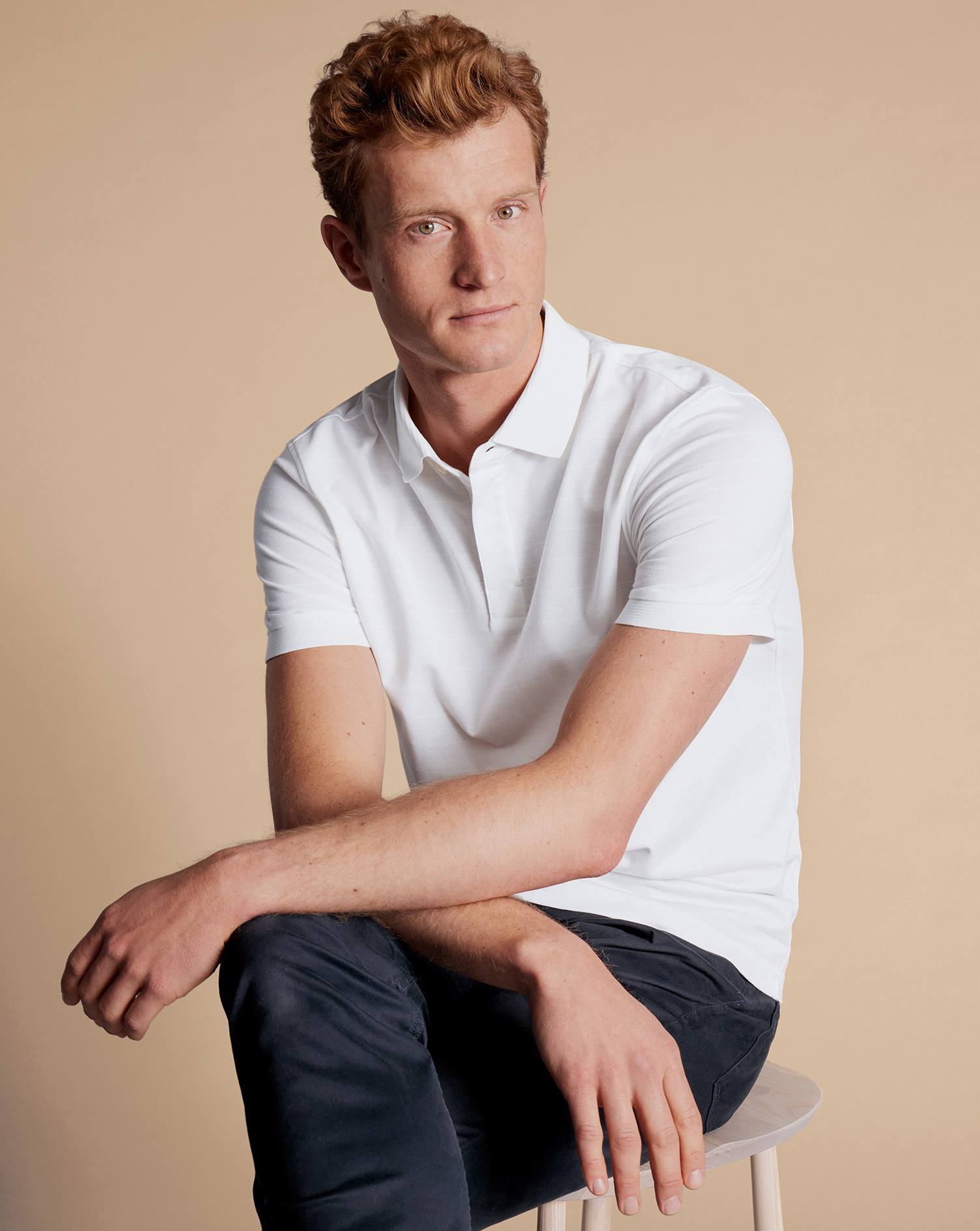 Tyrwhitt Cool Polo - White